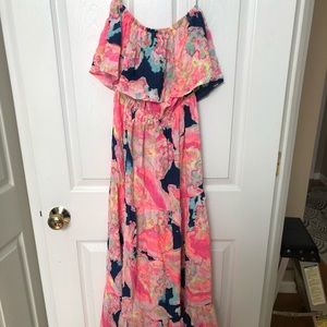 Lily Pulitzer maxi dress Sz Sm